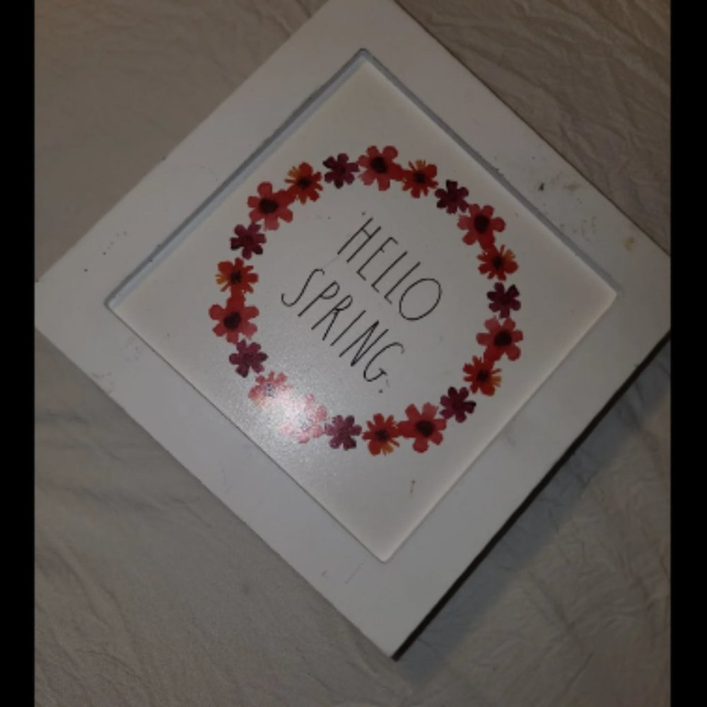 Rae Dunn "Hello Spring" Sign - Picture 6 of 6